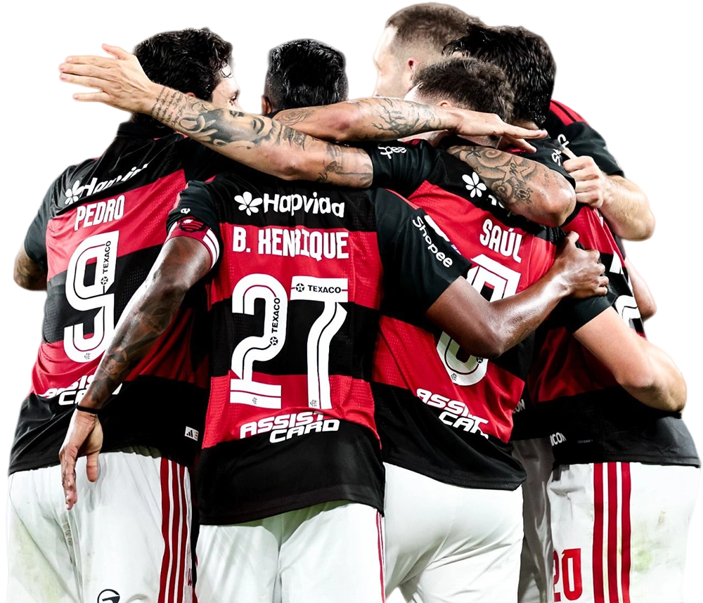 Jogadores do Flamengo